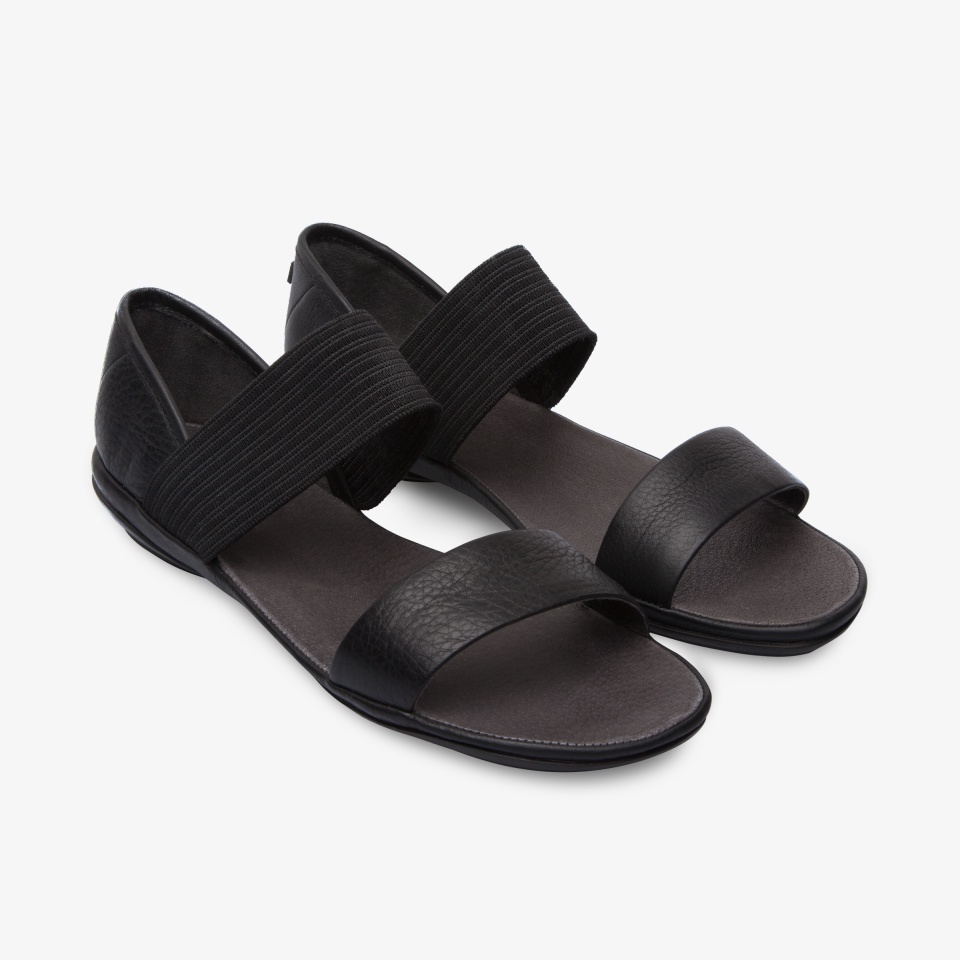 Sandalias Camper Right Mujer - Negras | Camper Mexico + 7905ZNRFY